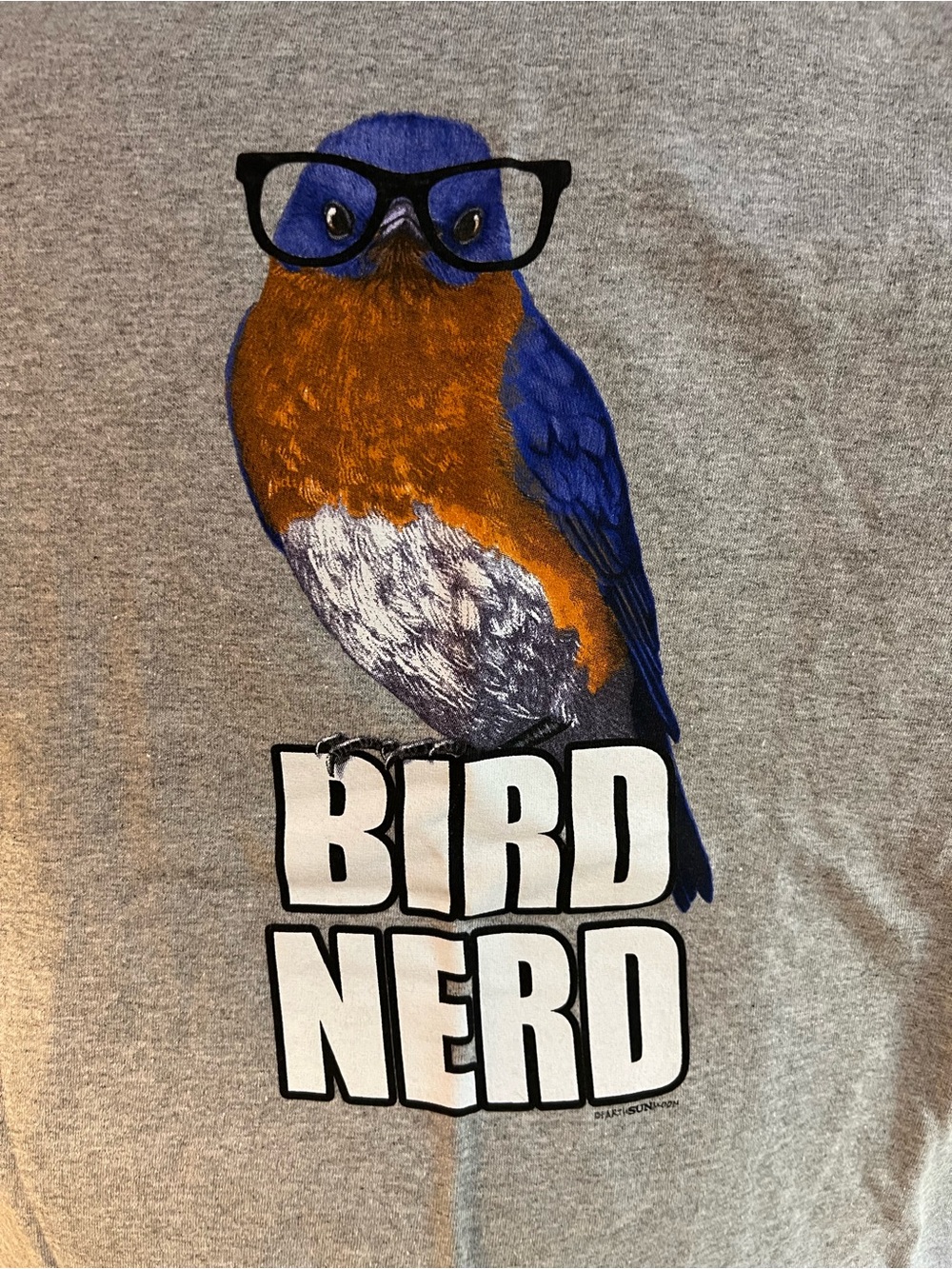 Bird Nerd tee shirt